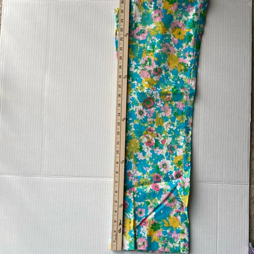 Zara Linen High Waist Floral Women’s Pants Size 2
